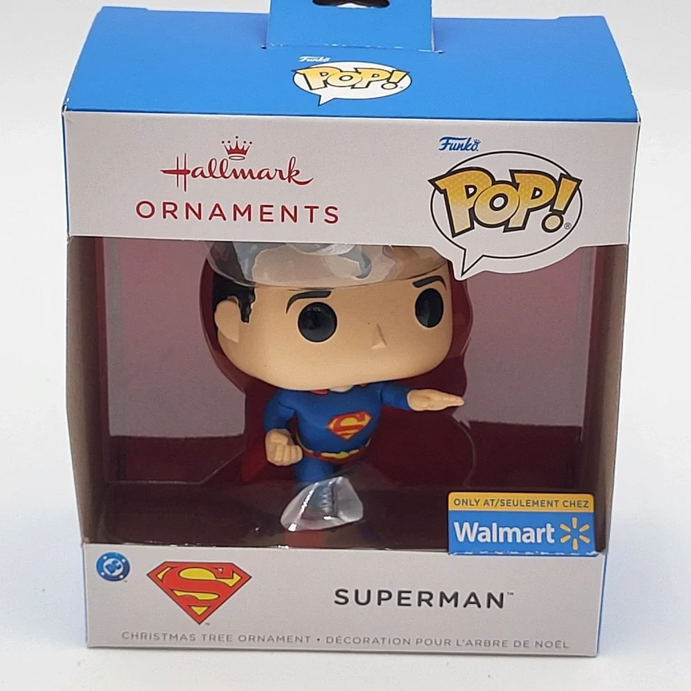 Hallmark Funko Pop! DC Comics Superman Christmas Ornament 2025 Walmart Exclusive